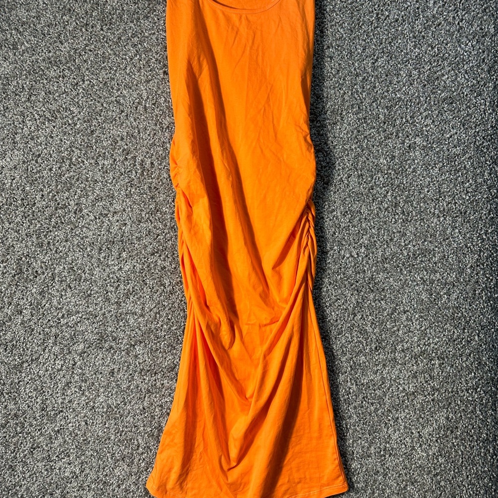 NWOT Missufe Women's Sleeveless Racerback Tank dress SZ Medium - Picture 5 of 9